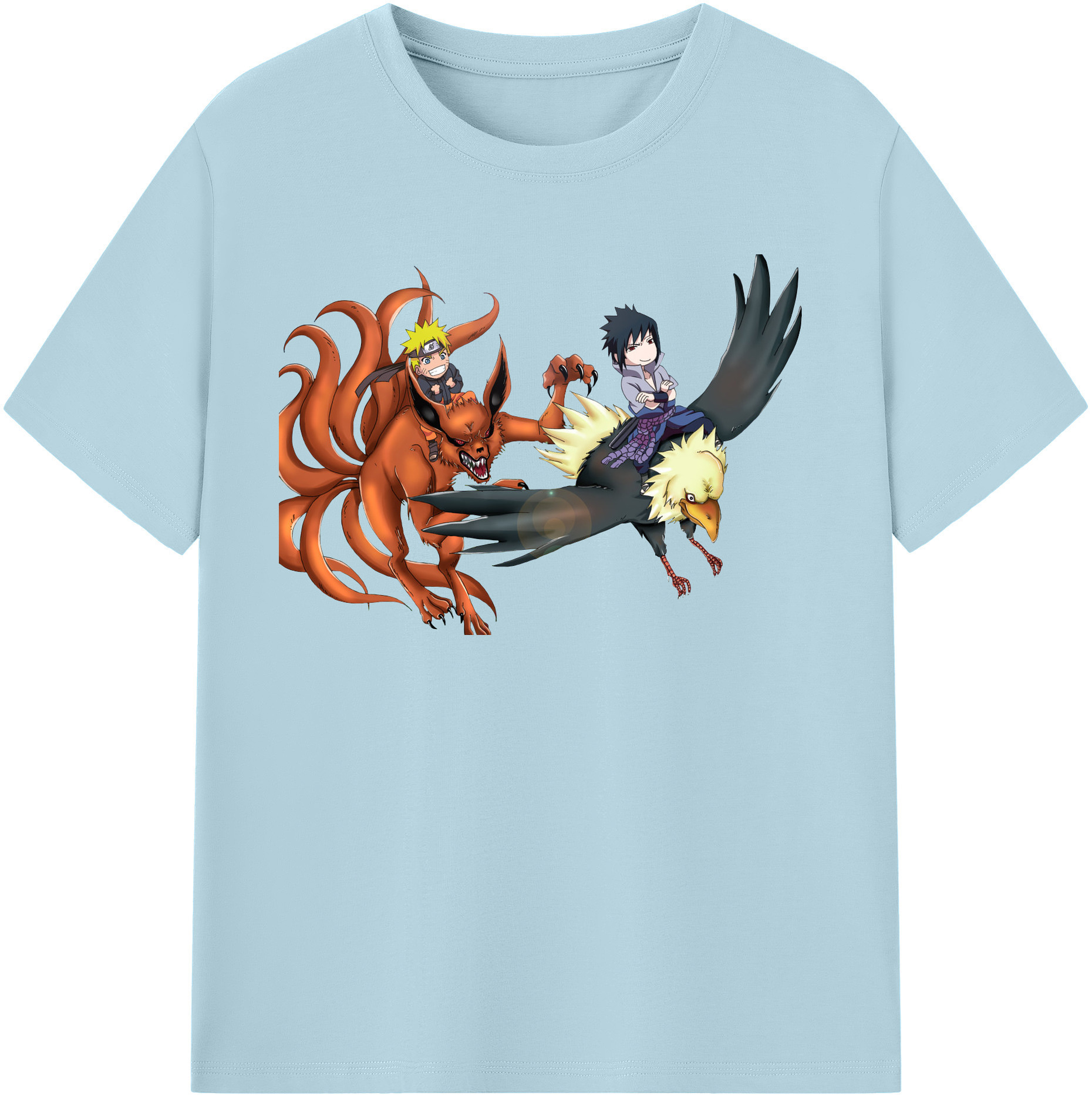 （画像用） NARUTO -ナルト- うずまき ナルト Uzumaki Naruto 綿100％半袖Tシャツ（フロントプリント）